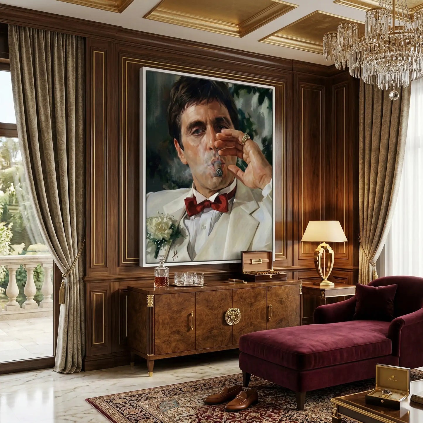2Scarface Al Pacino - Canvas