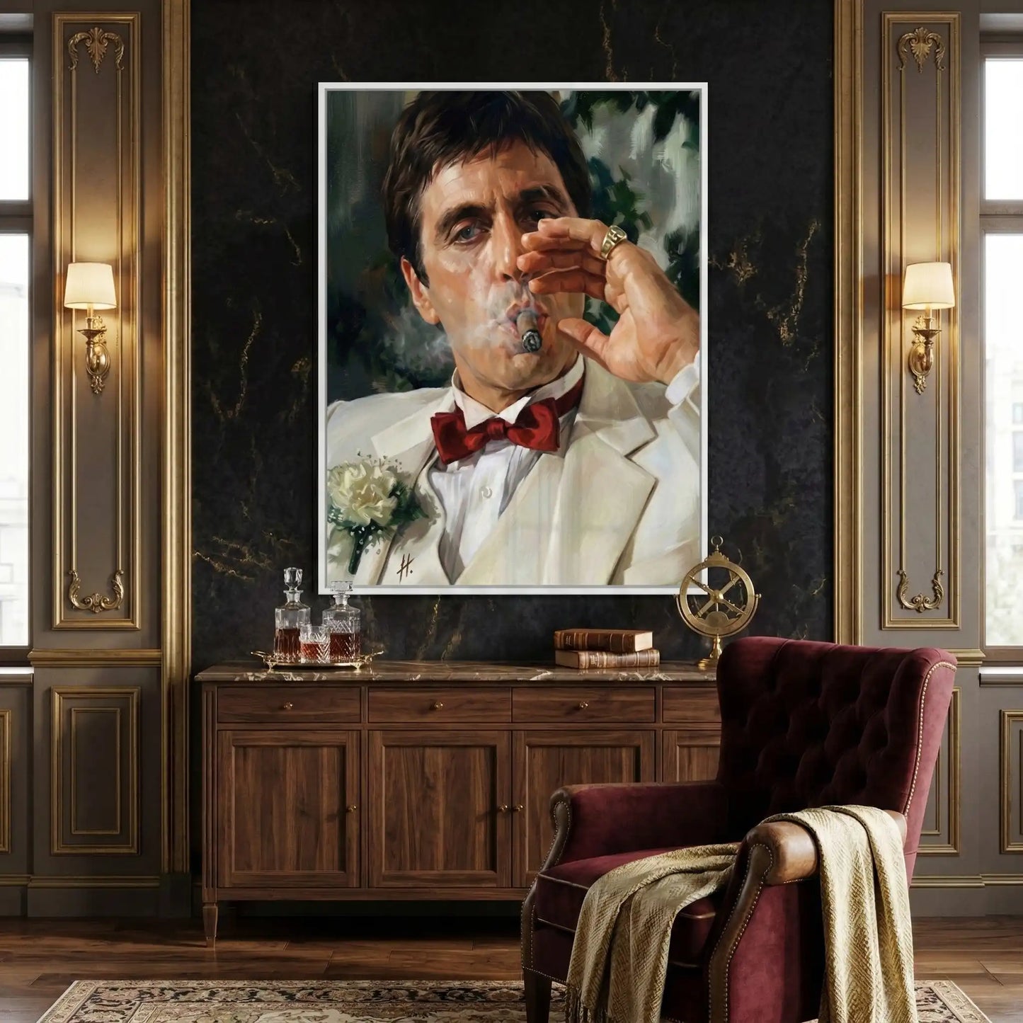 2Scarface Al Pacino - Fine Art