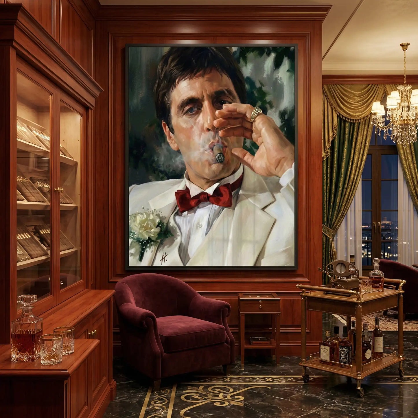 2Scarface Al Pacino - Fine Art