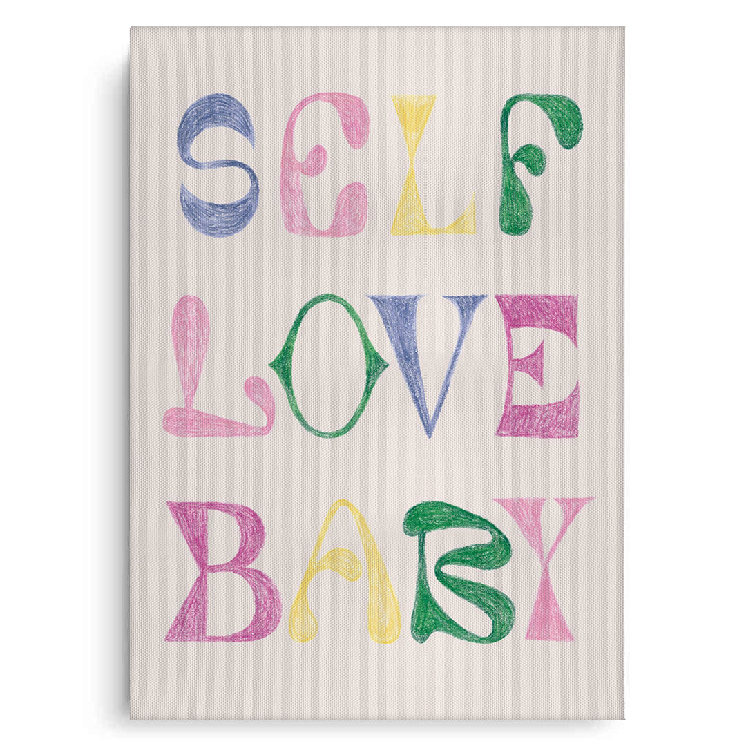 2Self Love Baby - Canvas
