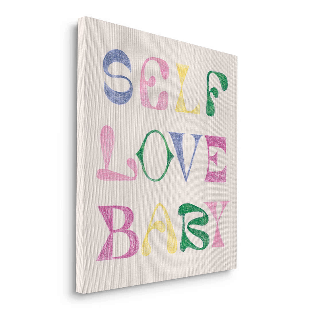 2Self Love Baby - Canvas