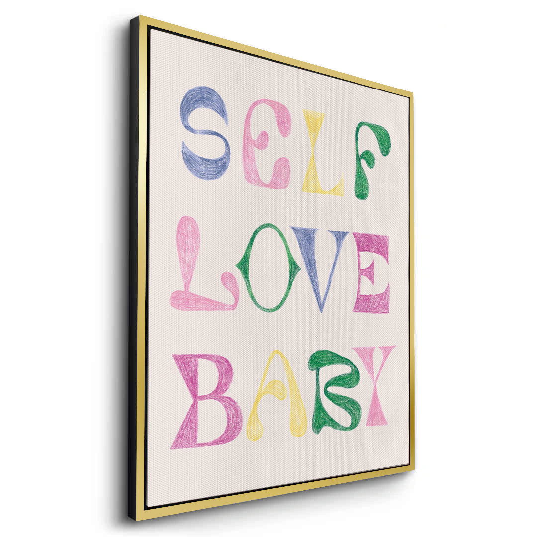 2Self Love Baby - Canvas