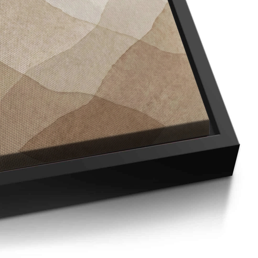 2Sepia Tone Mountain Range - Canvas