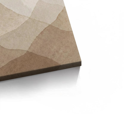 Sepia Tone Mountain Range - Canvas