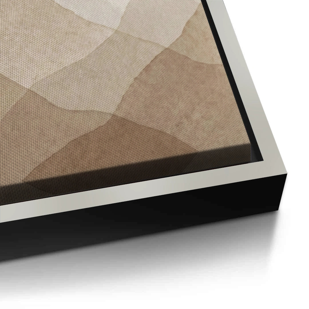 2Sepia Tone Mountain Range - Canvas