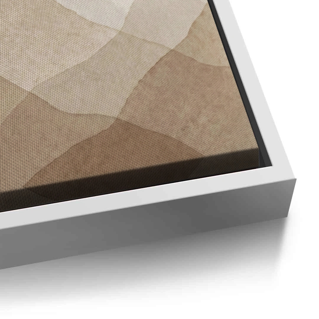 2Sepia Tone Mountain Range - Canvas