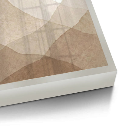 Sepia Tone Mountain Range - Fine Art