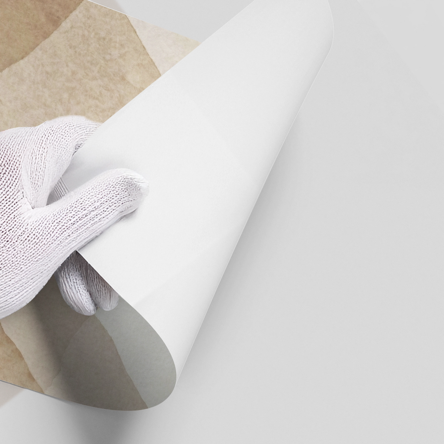 2Sepia Tone Mountain Range - Poster