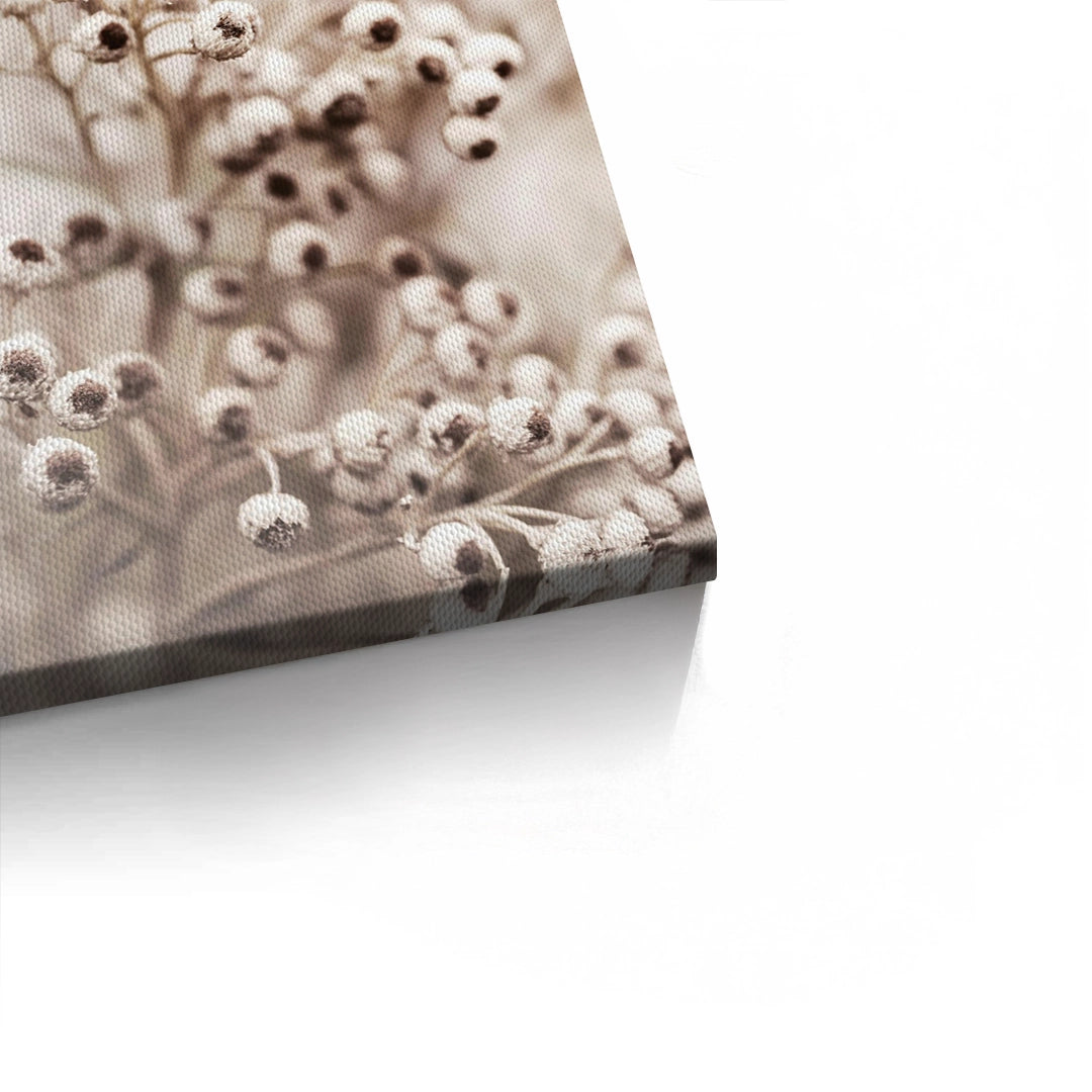 2Serene Beige Wildflower - Canvas