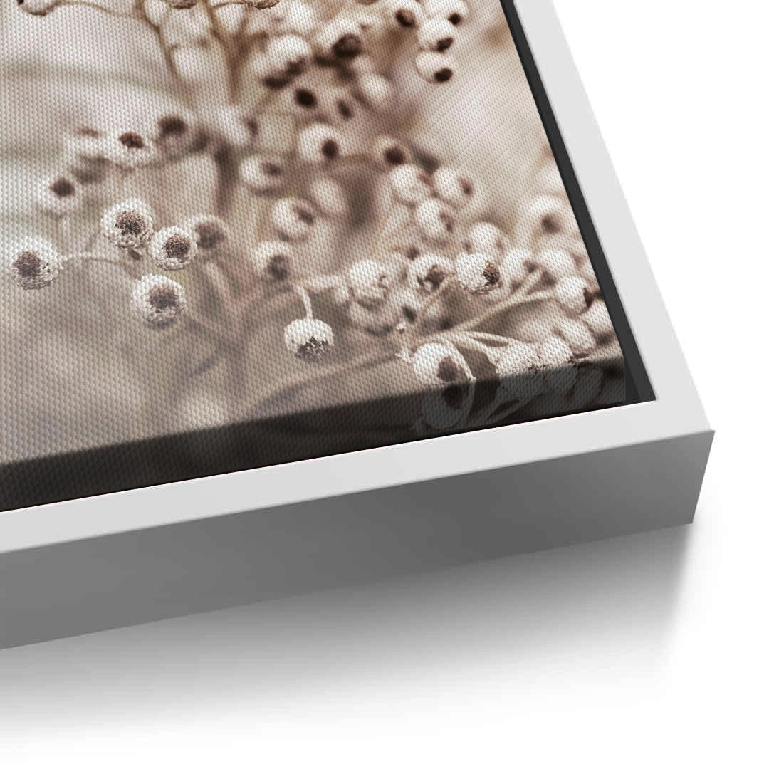 2Serene Beige Wildflower - Canvas