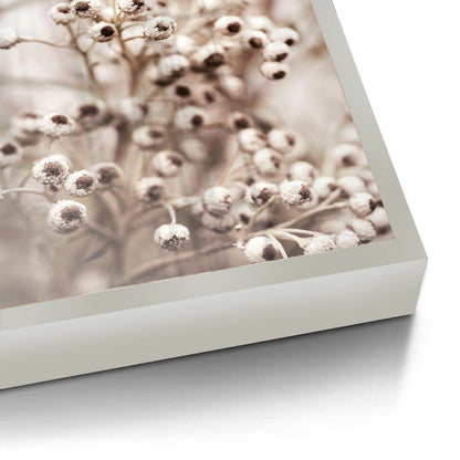 Serene Beige Wildflower - Fine Art