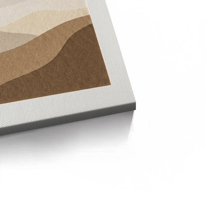 Serene Desert Horizon - Canvas