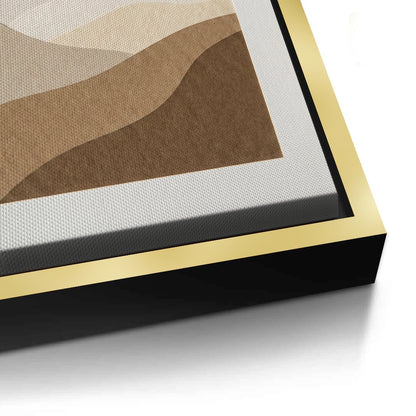 Serene Desert Horizon - Canvas