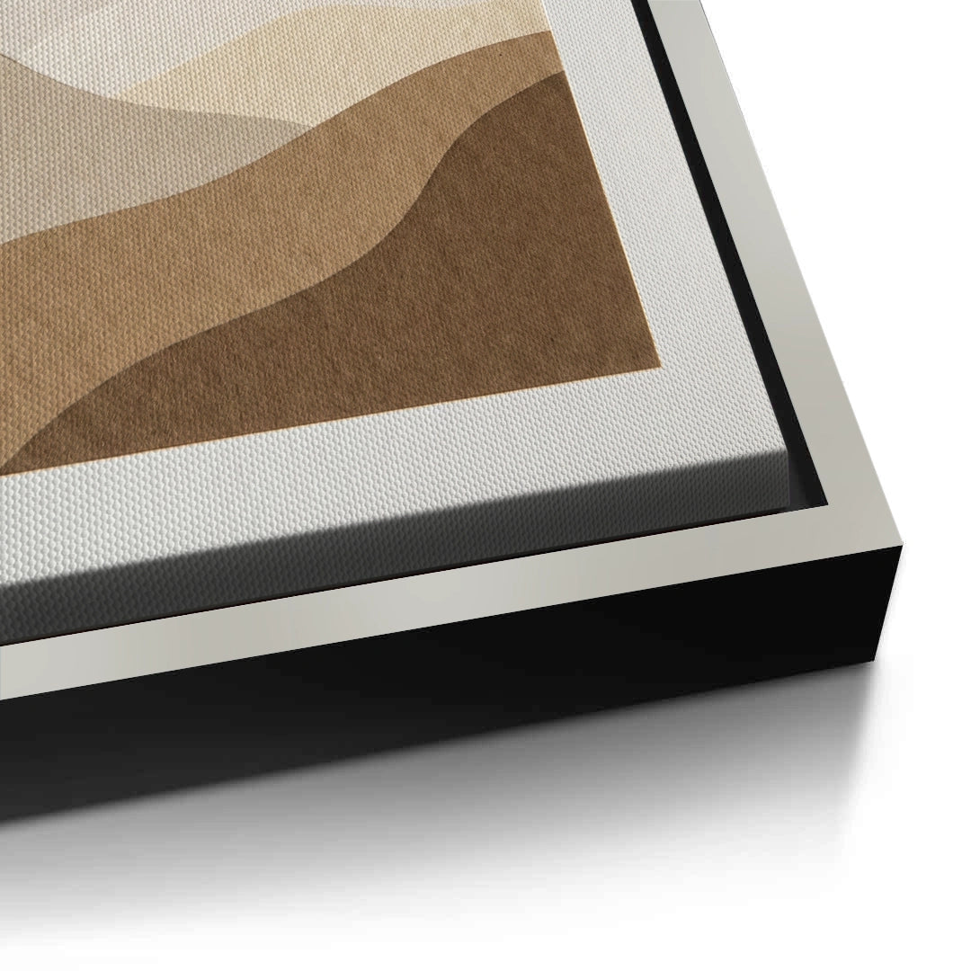 2Serene Desert Horizon - Canvas