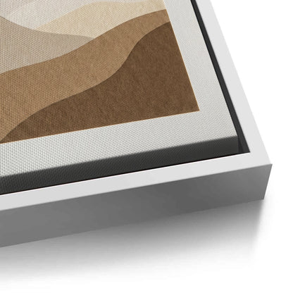 Serene Desert Horizon - Canvas