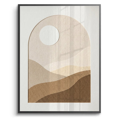 Serene Desert Horizon - Fine Art