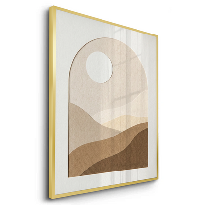 Serene Desert Horizon - Fine Art