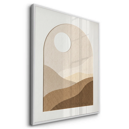 Serene Desert Horizon - Fine Art