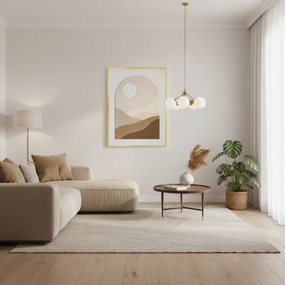 Serene Desert Horizon - Fine Art