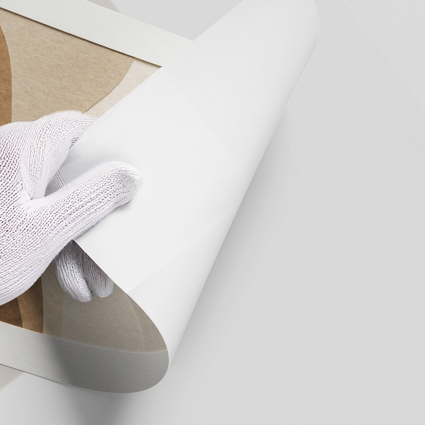 2Serene Desert Horizon - Poster