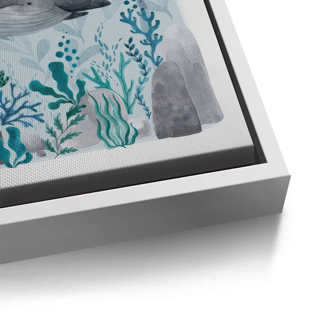 2Serene Marine Life   - Canvas