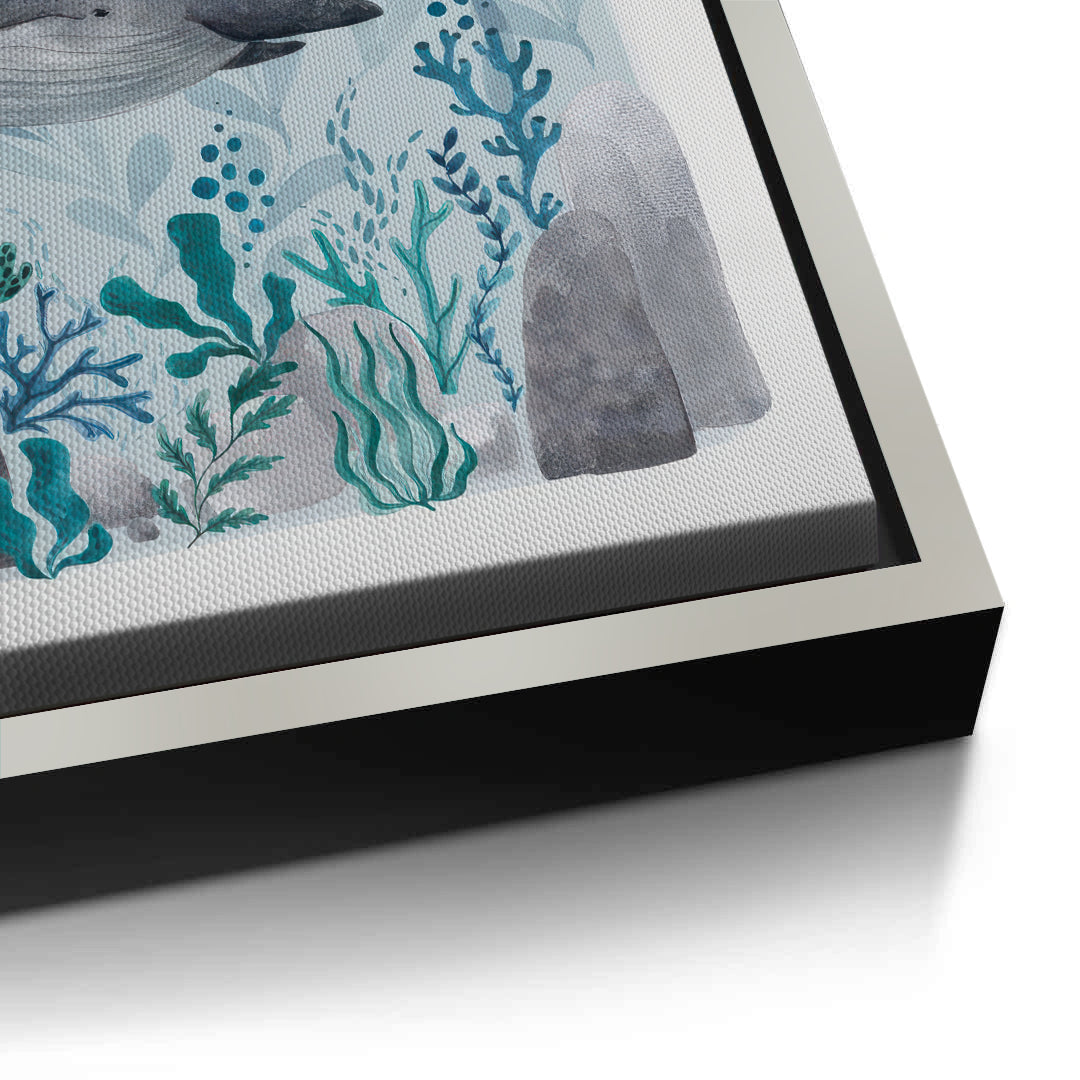 2Serene Marine Life   - Canvas