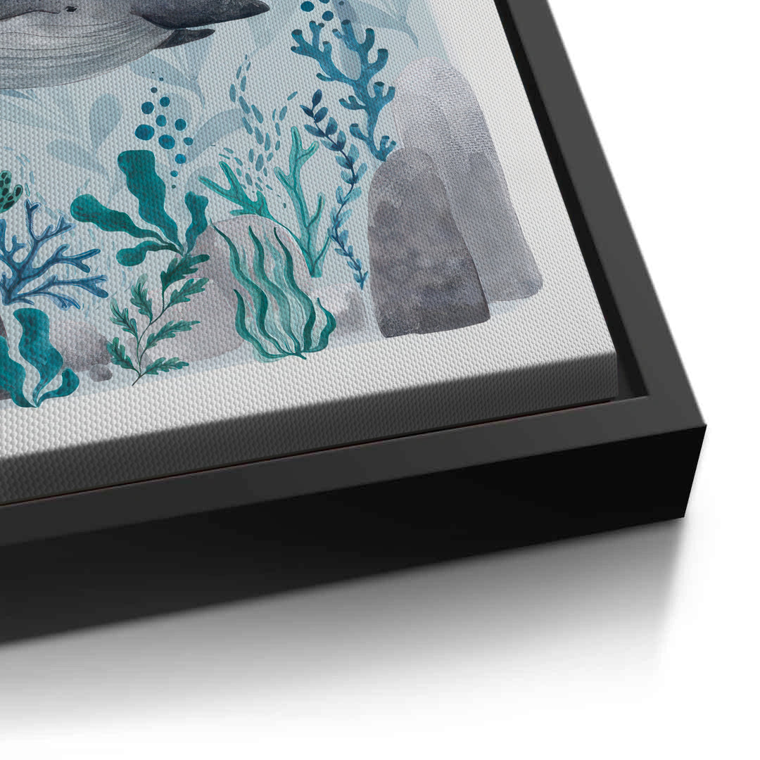 2Serene Marine Life   - Canvas