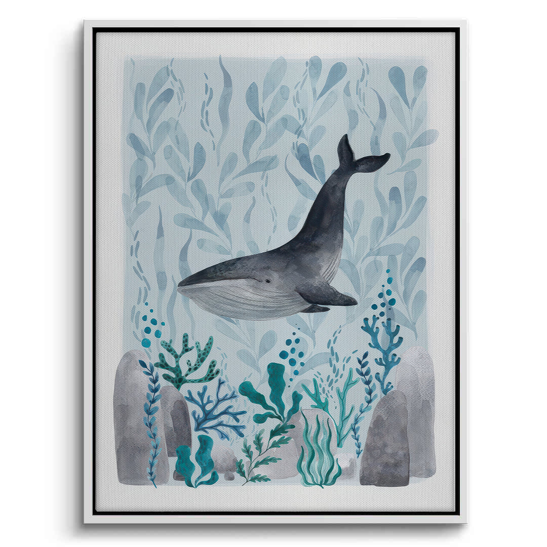 2Serene Marine Life   - Canvas
