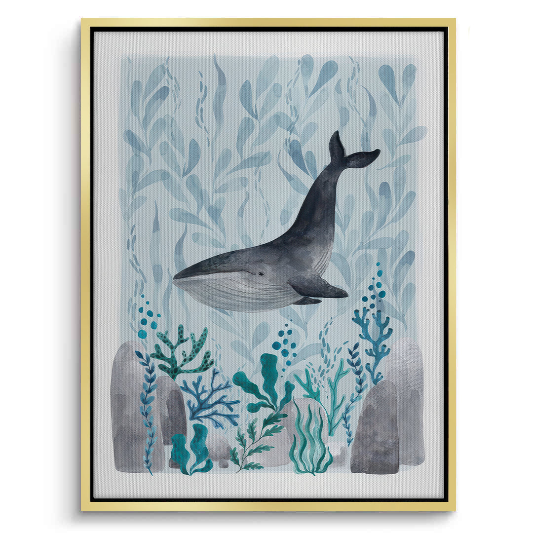 2Serene Marine Life   - Canvas