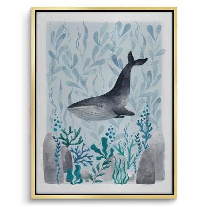 Serene Marine Life   - Canvas