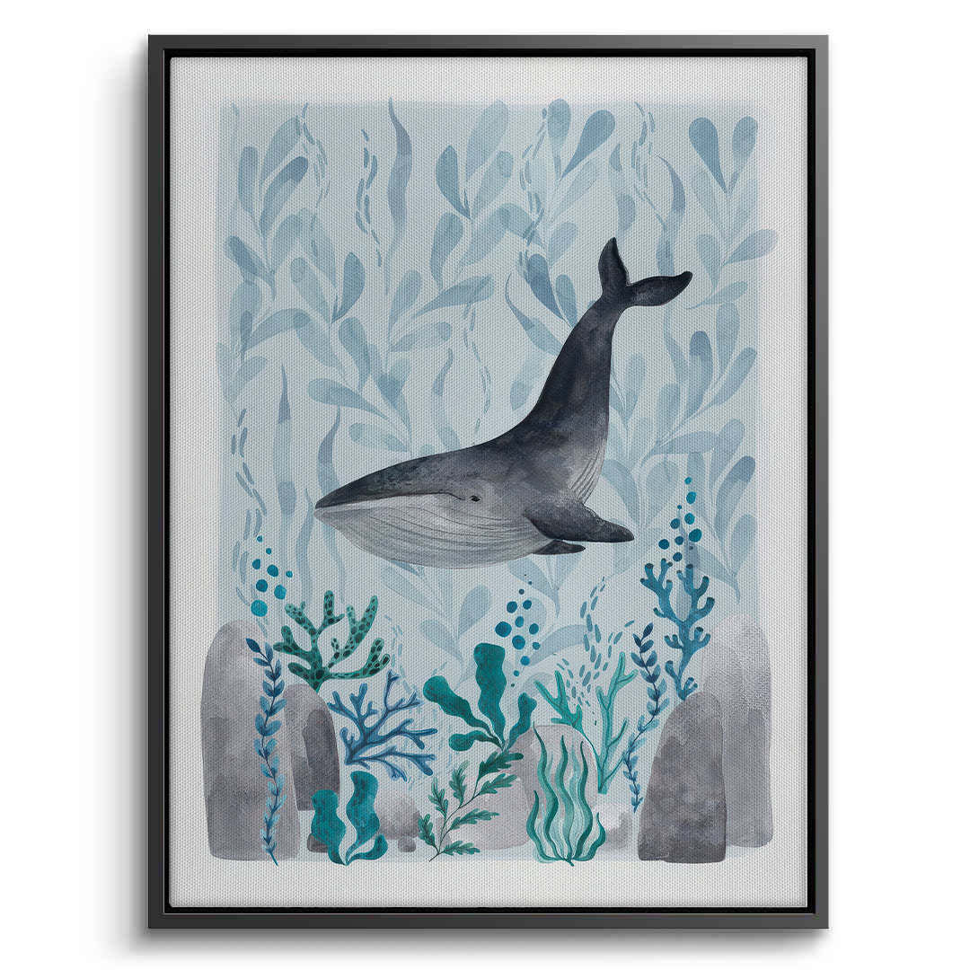 2Serene Marine Life   - Canvas