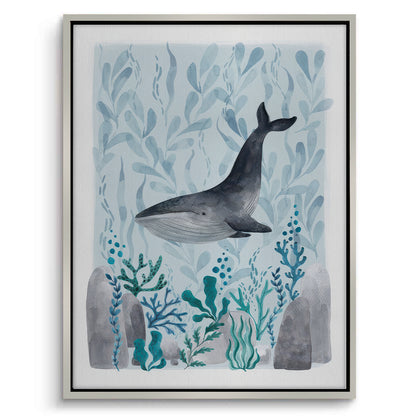 Serene Marine Life   - Canvas