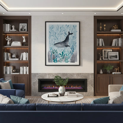 Serene Marine Life   - Canvas
