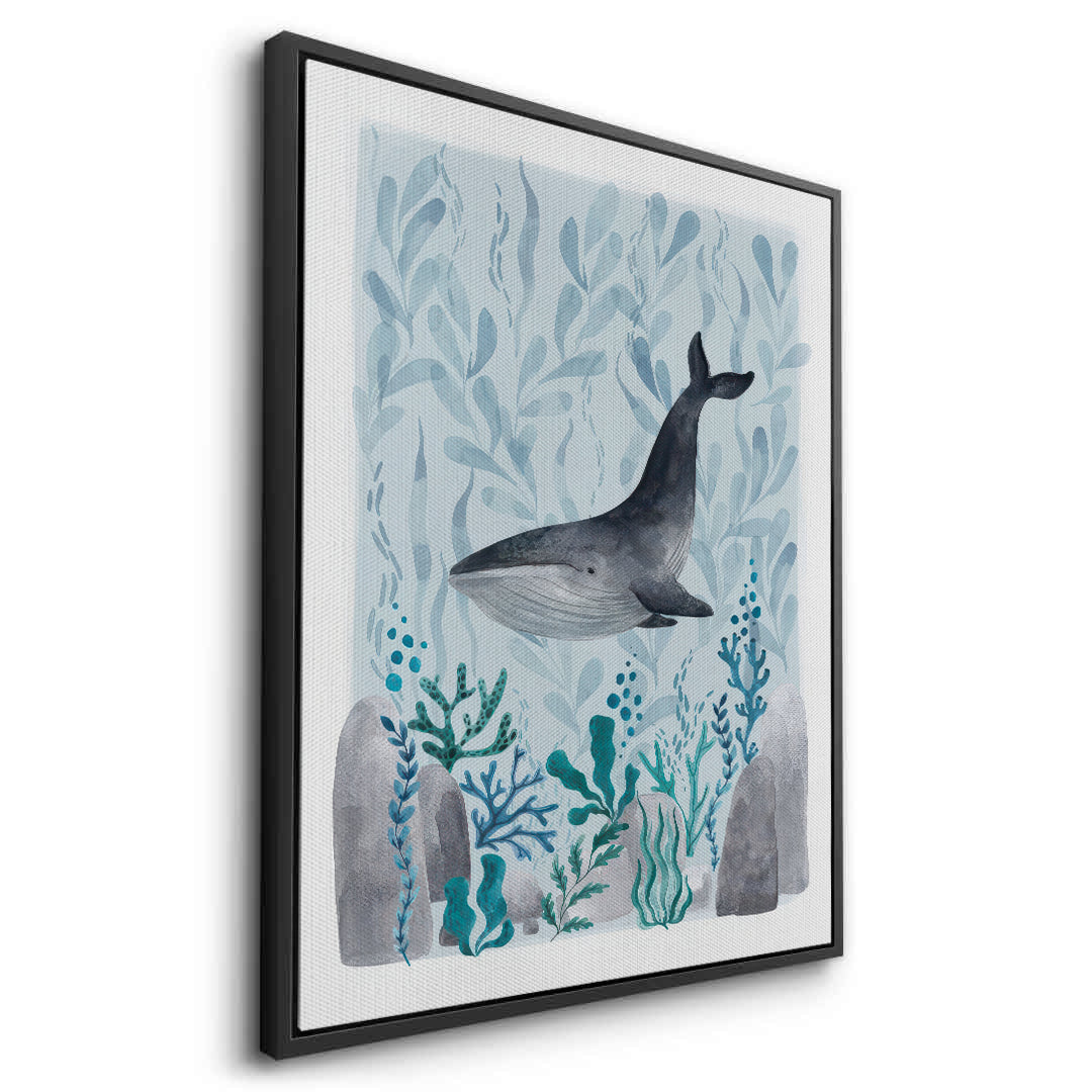 2Serene Marine Life   - Canvas