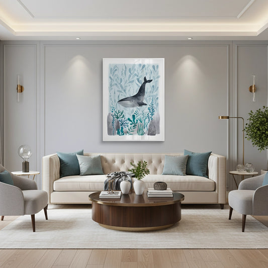 Serene Marine Life - Fine Art