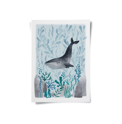 Serene Marine Life  - Poster