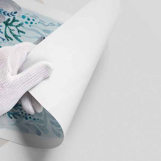 Serene Marine Life - Poster