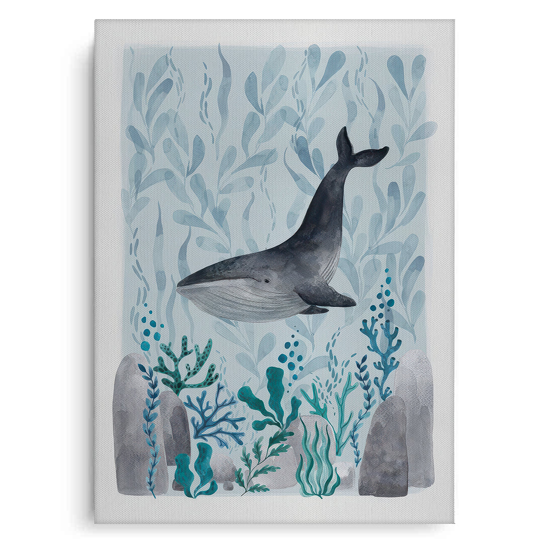 2Serene Marine Life   - Canvas
