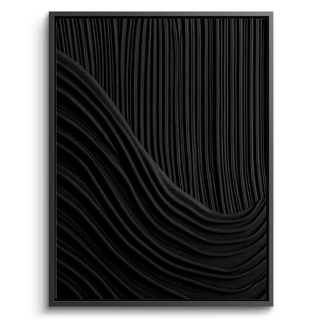 Shadow Waves textured slate grey cushion covers with a rippled 3D effect, adding a tactile luxury feel to contemporary UAE home decor