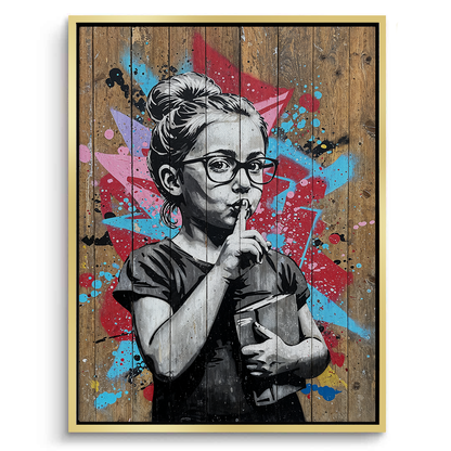 Shhh - Canvas