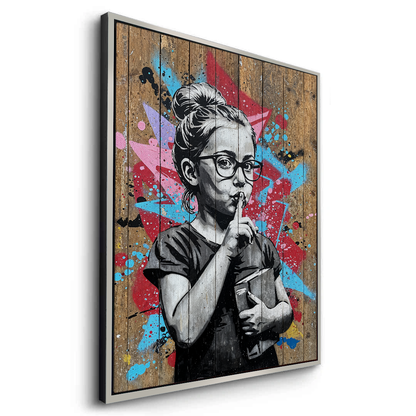 Shhh - Canvas