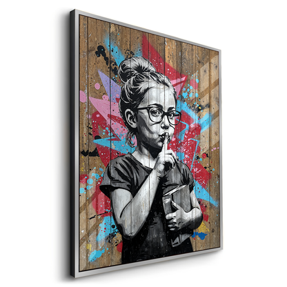 Shhh  - Acrylic