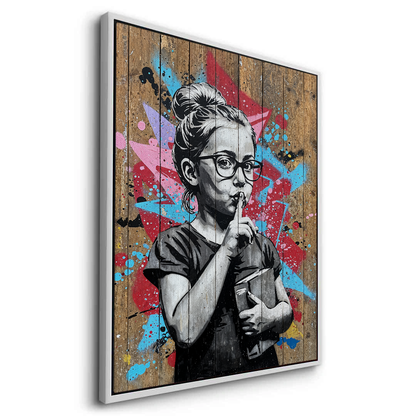 Shhh - Canvas