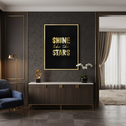 Shine Like The Stars - Canvas