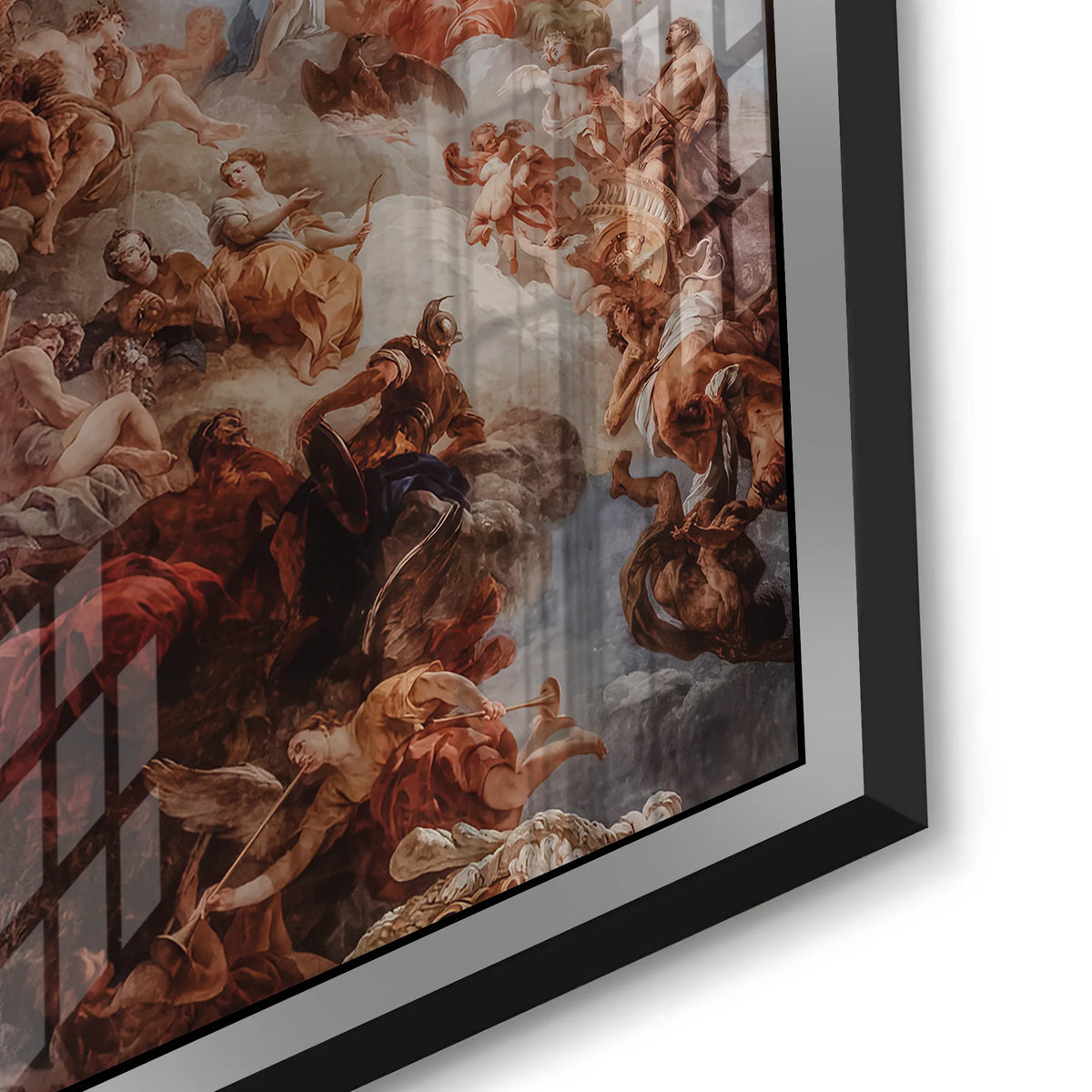 The Rococo Ceiling - Acrylic - Jasmineart.ae
