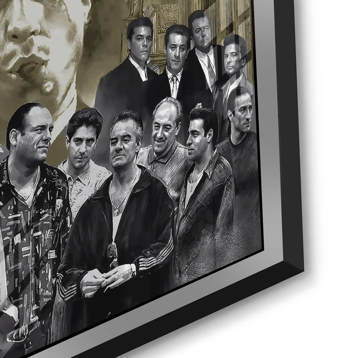 The Mafia Legends - Acrylic - Jasmineart.ae