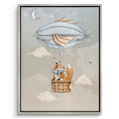 Dreamy Fox and Deer Balloon Set of 2 - Canvas
