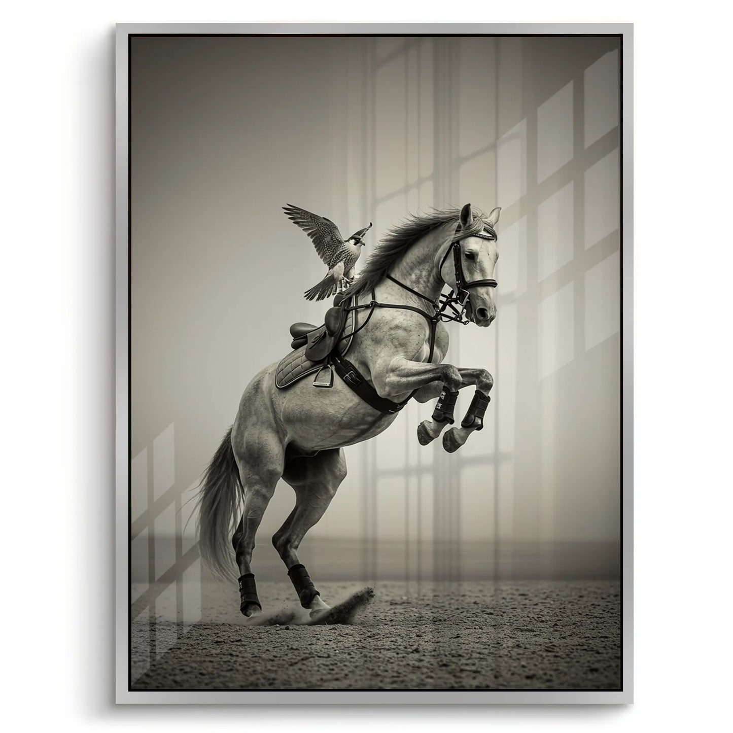 2The Falconer_s Horse - Acrylic