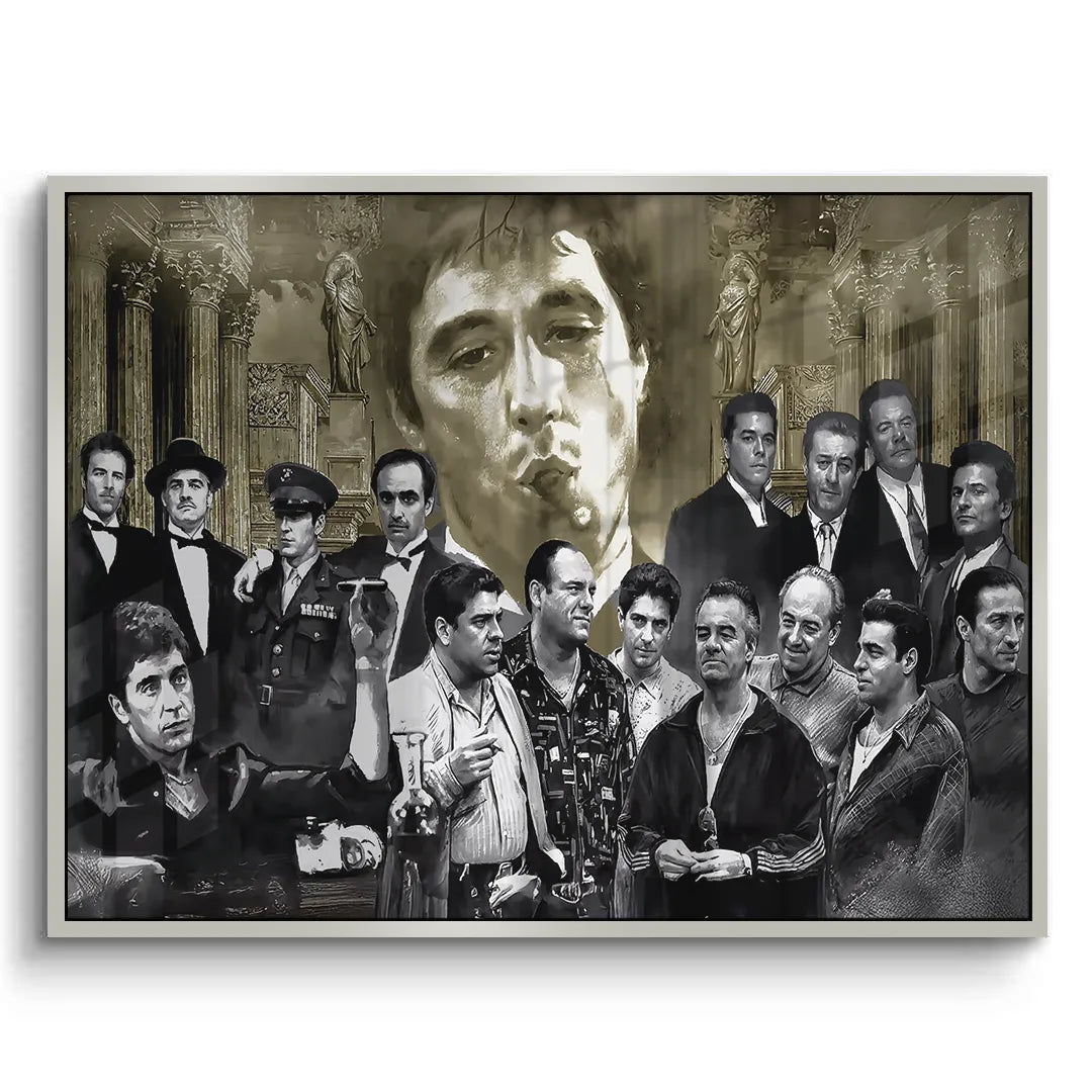 The Mafia Legends - Acrylic - Jasmineart.ae