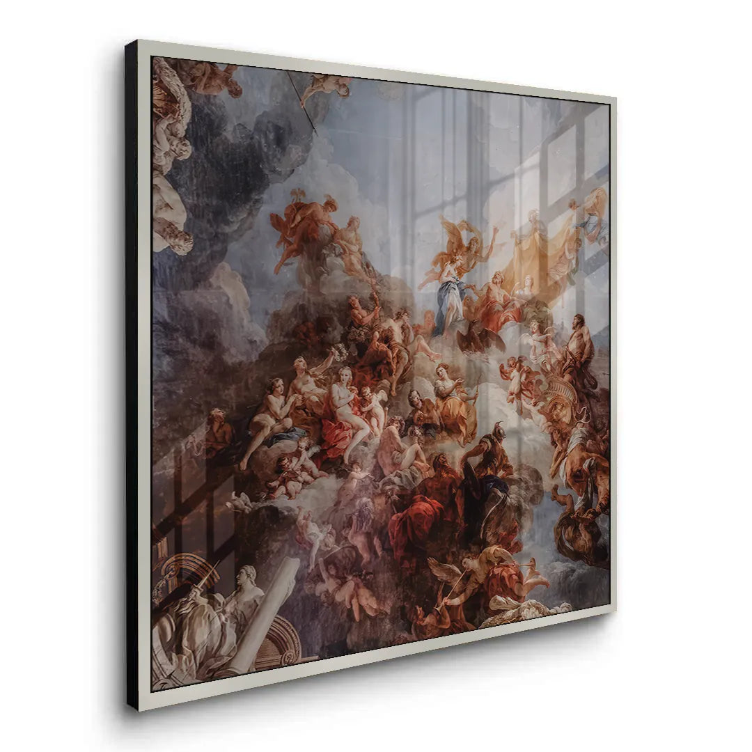 The Rococo Ceiling - Acrylic - Jasmineart.ae